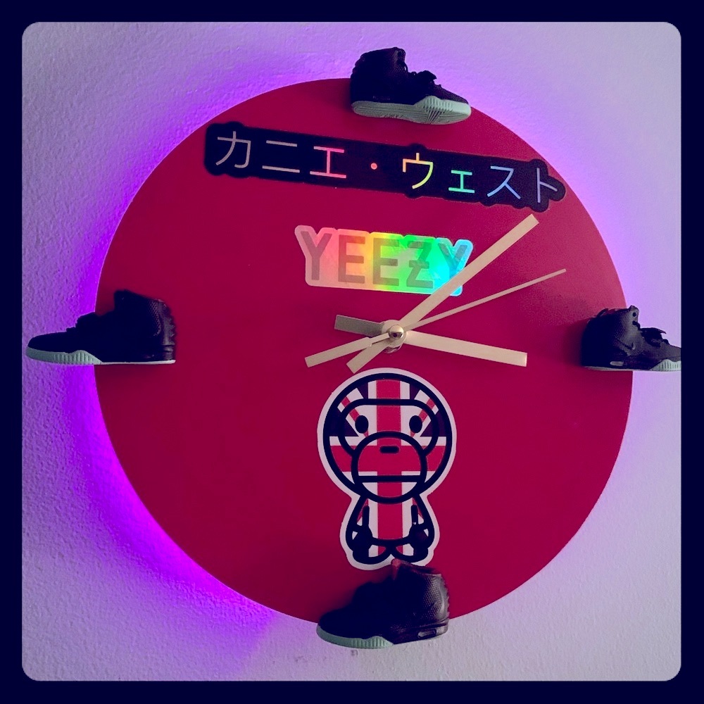 Kanye Japanese UK Collab LED Wall Light